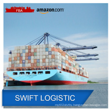 FBA Amazon sea freight shipping cost from Shenzhen to USA with DDP service